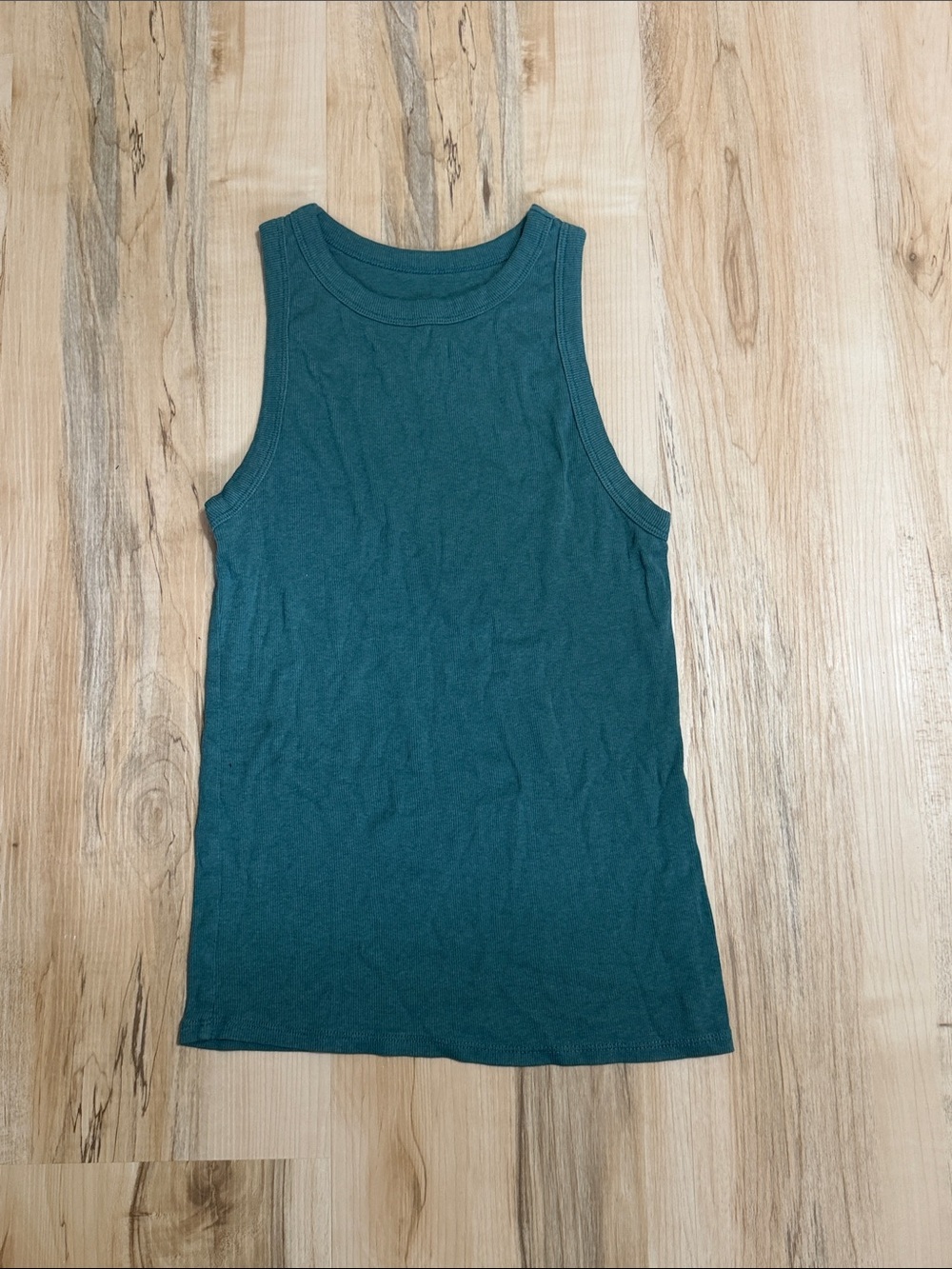 Teal Sleeveless Tank Top